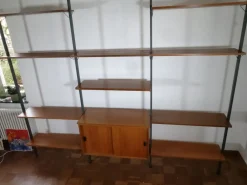 Mid-Century Teak Regalsystem von Olof Pira, Schweden, 1960er