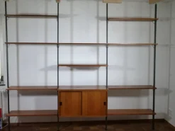 Mid-Century Teak Regalsystem von Olof Pira, Schweden, 1960er
