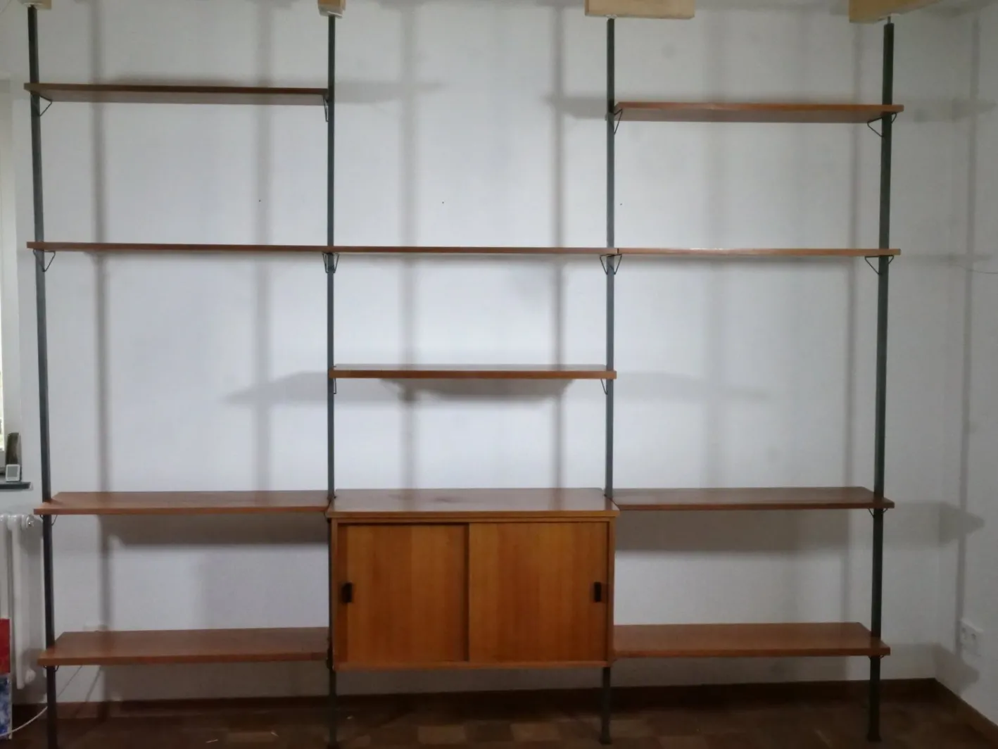 Mid-Century Teak Regalsystem von Olof Pira, Schweden, 1960er