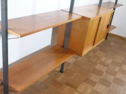Mid-Century Teak Regalsystem von Olof Pira, Schweden, 1960er