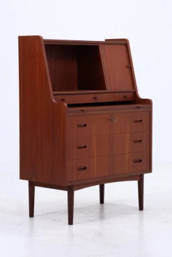 Mid-Century Teak Sekretär, 1960er