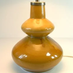 Mid-Century Tischlampe aus Keramik von Polam Piła, 1970er