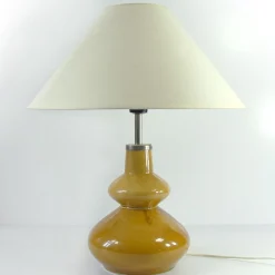 Mid-Century Tischlampe aus Keramik von Polam Piła, 1970er
