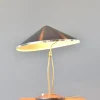 Mid-Century Tischlampe aus Messing von Hala, 1950er