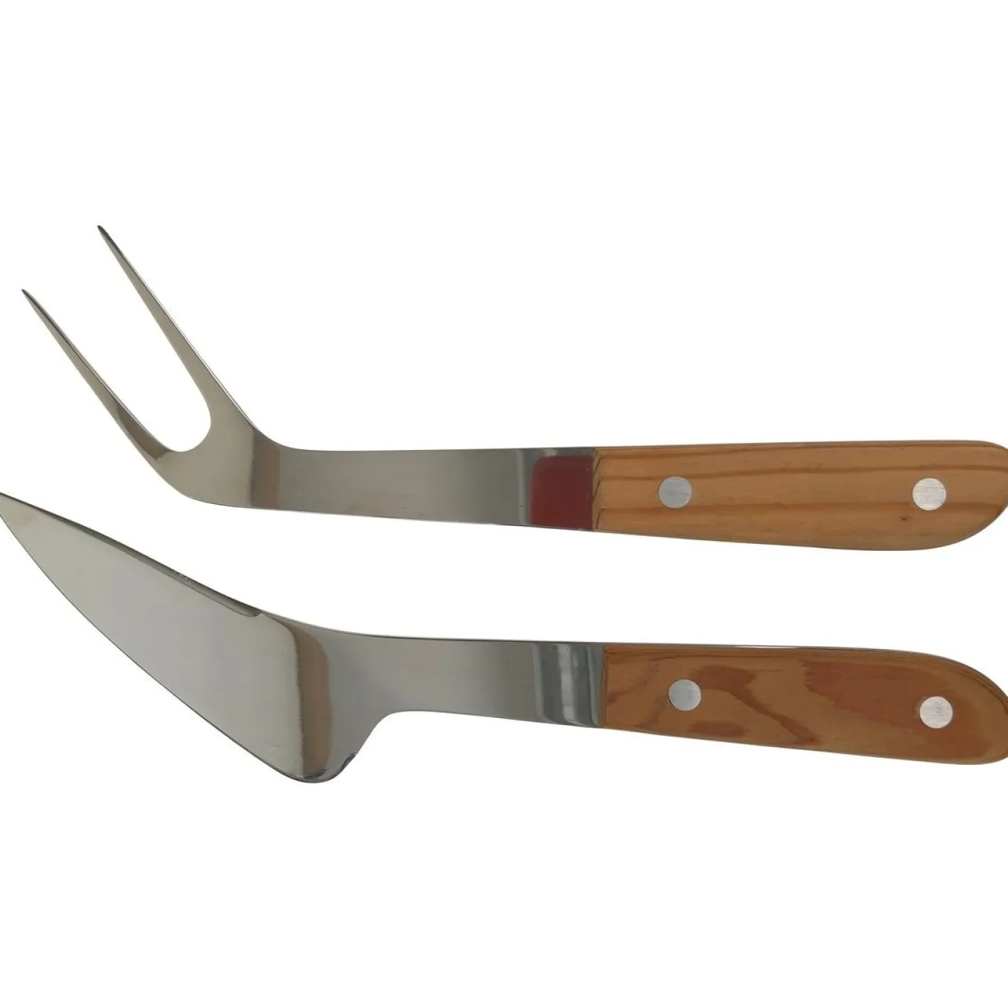 Mid-Century Tranchiermesser und Gabel von Amboss, Österreich, 1960er, 2er Set