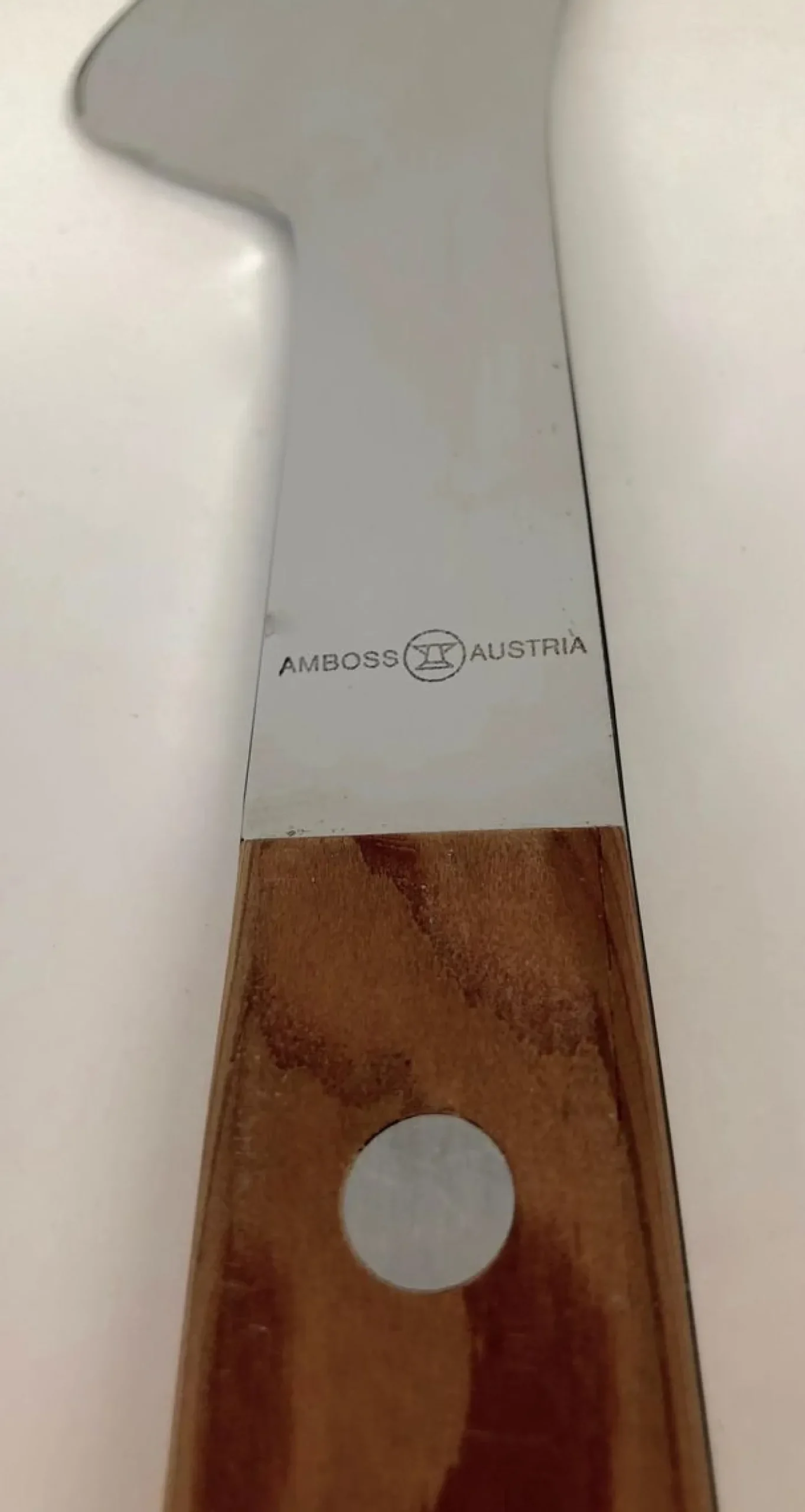 Mid-Century Tranchiermesser und Gabel von Amboss, Österreich, 1960er, 2er Set