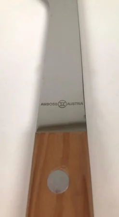 Mid-Century Tranchiermesser und Gabel von Amboss, Österreich, 1960er, 2er Set