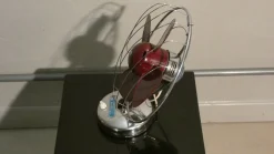 Mid-Century Ventilator aus Stahl & Bakelit von Elettrodomestici San Giorgio, 1960er