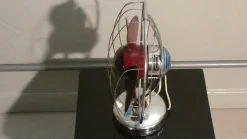 Mid-Century Ventilator aus Stahl & Bakelit von Elettrodomestici San Giorgio, 1960er
