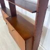 Mid-Century Wandregal aus Teak, 1960er