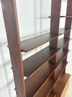 Mid-Century Wandregal aus Teak, 1960er
