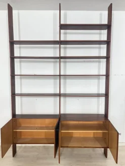 Mid-Century Wandregal aus Teak, 1960er