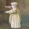 Mihailo Djokovic Tikalo, Surrealistische Komposition, 1983, Öl auf Leinwand