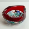 Millefiori Incalmo Schale aus Muranoglas von Archimede Seguso, Italien, 1950er