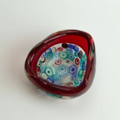 Millefiori Incalmo Schale aus Muranoglas von Archimede Seguso, Italien, 1950er