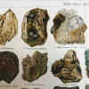 Mineralien und Felsen. Enzyklopädische Grafik, Deutschland, Chromolithograph