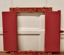 Miniatur Fensterläden in indischer Volkskunst, 1890er