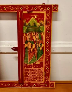 Miniatur Fensterläden in indischer Volkskunst, 1890er