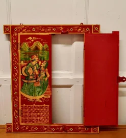 Miniatur Fensterläden in indischer Volkskunst, 1890er