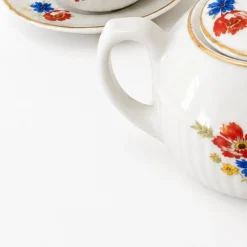 Miniatur Teeservice aus Porzellan von Vista Alegre, 7er Set