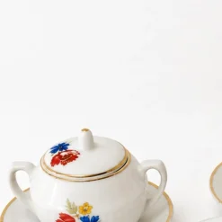 Miniatur Teeservice aus Porzellan von Vista Alegre, 7er Set