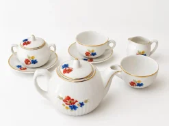 Miniatur Teeservice aus Porzellan von Vista Alegre, 7er Set