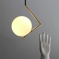 Minimale moderne geometrische Hängelampe von Balance Lamp