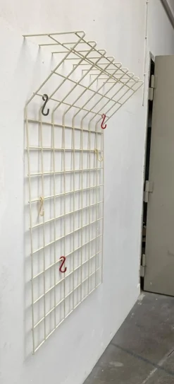 Minimalistische deutsche Mid-Century Garderobe, 1960er