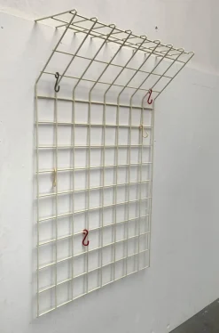 Minimalistische deutsche Mid-Century Garderobe, 1960er