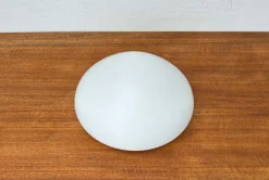 Minimalistische Mid-Century Modern Decken- oder Wandlampe von Wilhelm Wagenfeld für Lindner, 1950er