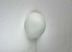 Minimalistische Mid-Century Modern Decken- oder Wandlampe von Wilhelm Wagenfeld für Lindner, 1950er