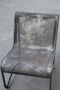 Minimalistisches Industrielles Wohnzimmer Set, 1950er, 3er Set