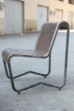 Minimalistisches Industrielles Wohnzimmer Set, 1950er, 3er Set