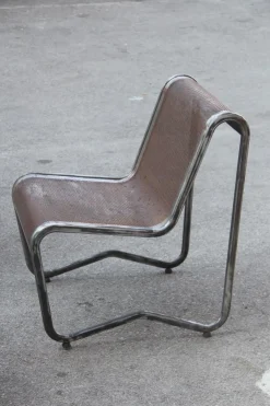 Minimalistisches Industrielles Wohnzimmer Set, 1950er, 3er Set