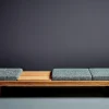 Minimalist L 09H Tagesbett aus Elm, Pierre Chapo, Frankreich, 2018 zugeschrieben