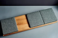 Minimalist L 09H Tagesbett aus Elm, Pierre Chapo, Frankreich, 2018 zugeschrieben