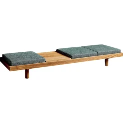 Minimalist L 09H Tagesbett aus Elm, Pierre Chapo, Frankreich, 2018 zugeschrieben