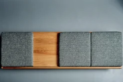 Minimalist L 09H Tagesbett aus Elm, Pierre Chapo, Frankreich, 2018 zugeschrieben