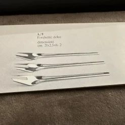 Minimalist Silverware from Lino Sabattini, 1990s, Set of 2