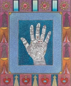 Mino Meno, Sternzeichen Lesung, 1970er, Ölgemälde