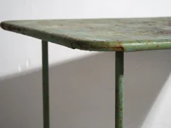 Mintgrüner Gartentisch, 1920er