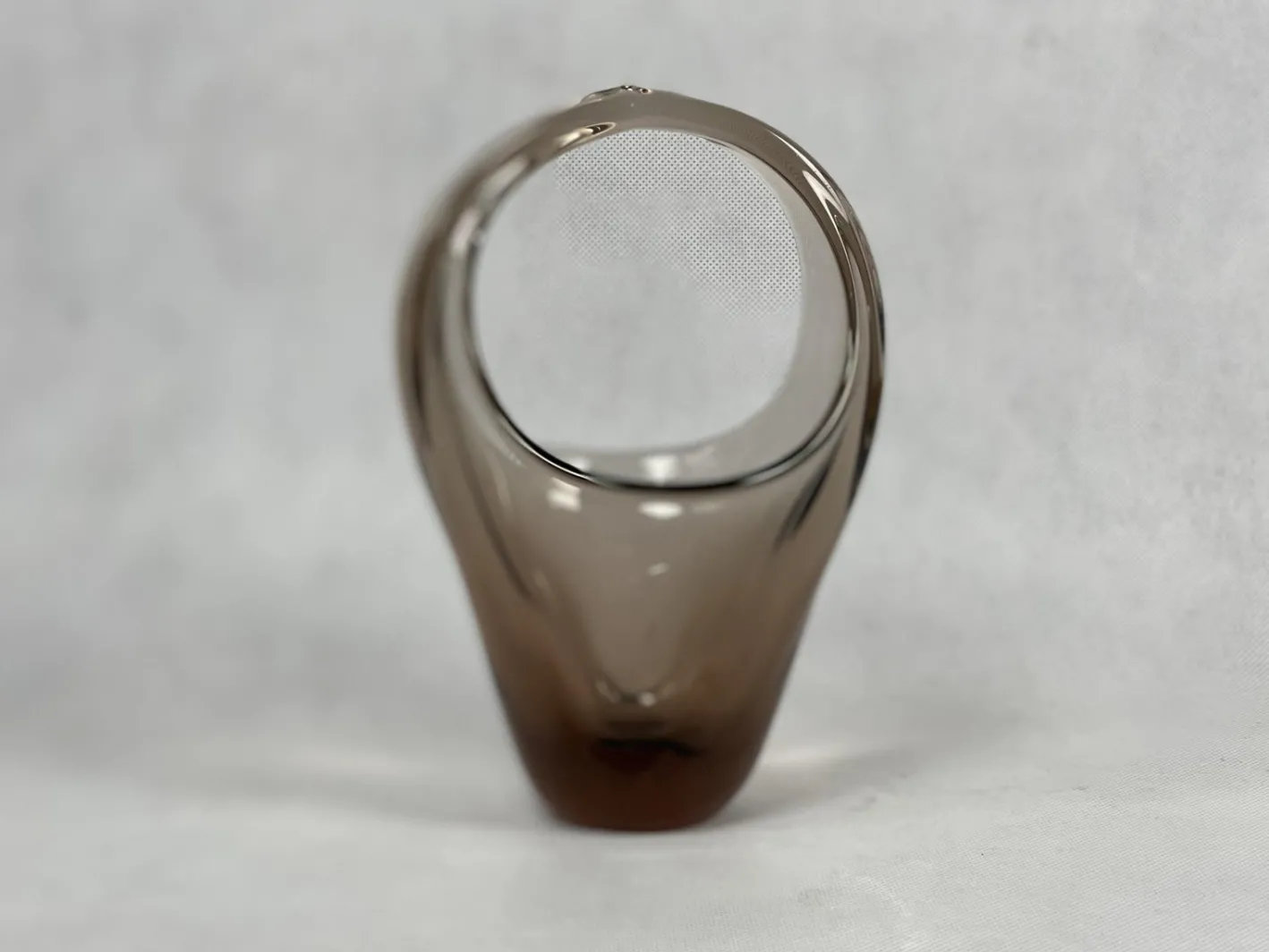 Miroslav Klinger zugeschriebener Böhmischer Glaskorb für Železný Brod, 1960er