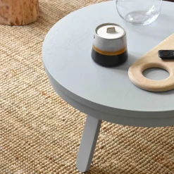 Mittelgroßer Batea Couchtisch in Grau mit Fach von Daniel García Sánchez für WOODENDOT