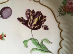 Mittleres 18. Jh. Porzellangeschirr mit Blumenmuster von Richard Ginori, 1750, 8er Set