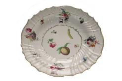 Mittleres 18. Jh. Porzellangeschirr mit Blumenmuster von Richard Ginori, 1750, 8er Set
