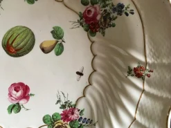 Mittleres 18. Jh. Porzellangeschirr mit Blumenmuster von Richard Ginori, 1750, 8er Set