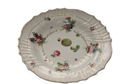 Mittleres 18. Jh. Porzellangeschirr mit Blumenmuster von Richard Ginori, 1750, 8er Set