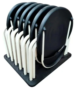 Modell Clack Stühle von Lucci & Orlandini für Lamm, 1970er, 6er Set
