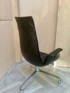 Modell 6725 Drehbarer Tulip Stuhl von Preben Fabricius & Jørgen Kastholm für Walter Knoll, 1960