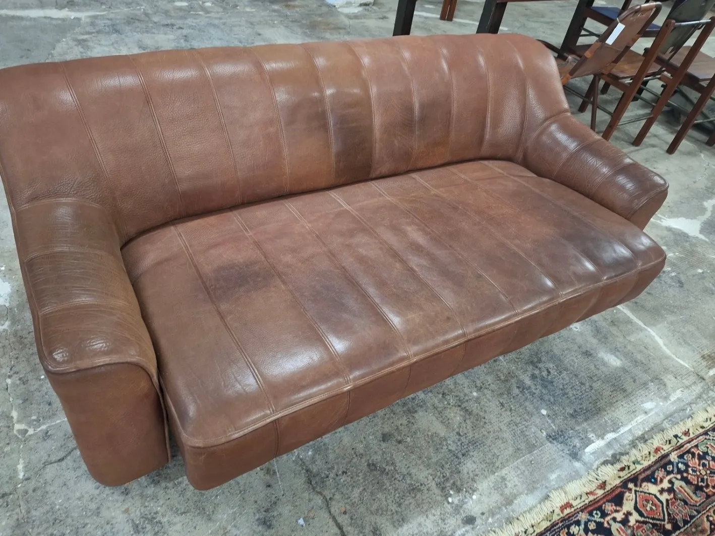 Modell DS44 3-Sitzer Sofa von De Sede, Schweiz 1970er